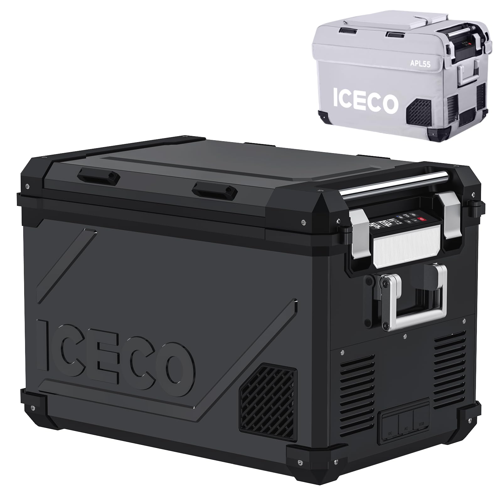Amazon.com: ICECO APL55 58 Quart Portable freezer Car Refrigerator